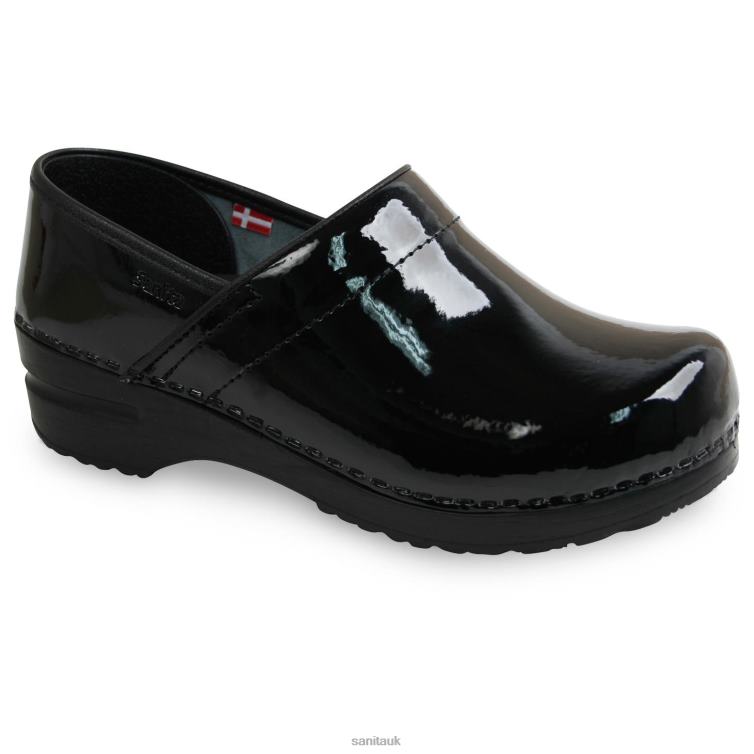 Black Women Sanita Shoes XL0DN102 Pro Patent