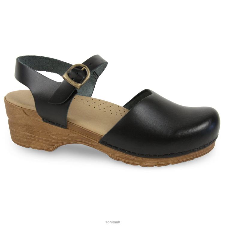 Black Women Sanita Shoes XL0DN132 Sansi