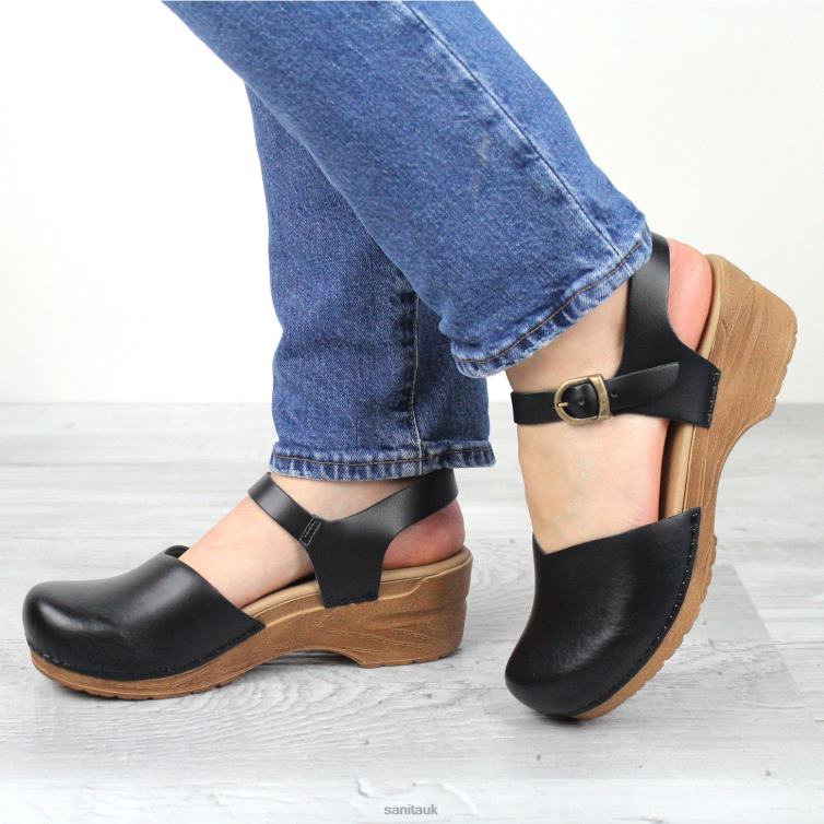 Black Women Sanita Shoes XL0DN132 Sansi