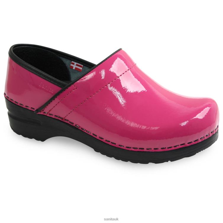 Fuchsia Women Sanita Shoes XL0DN104 Pro Patent