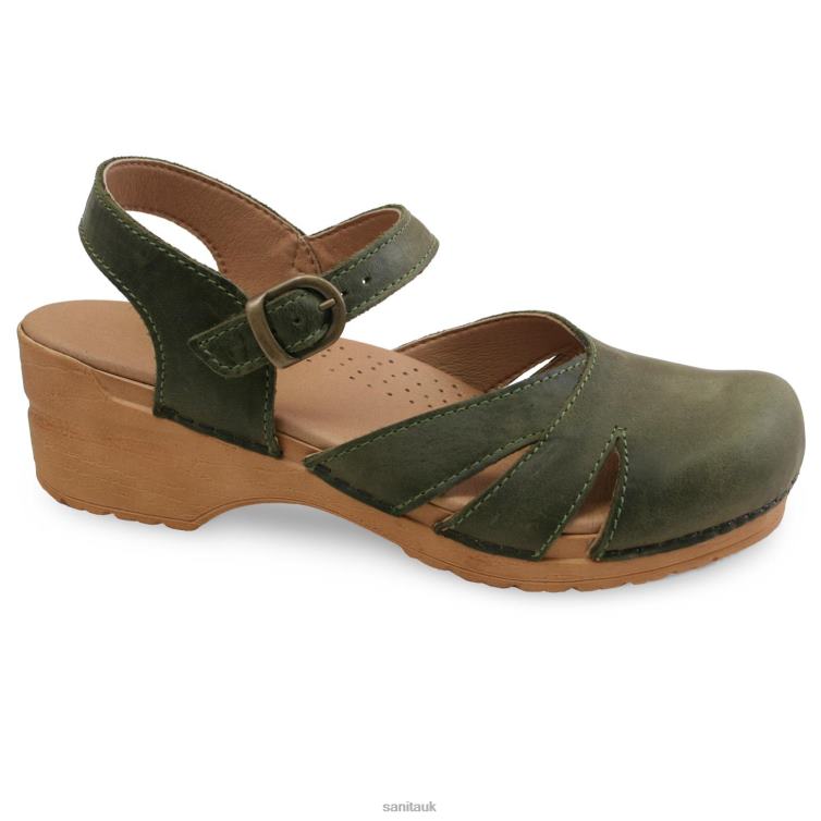 Khaki Women Sanita Shoes XL0DN128 Margrethe