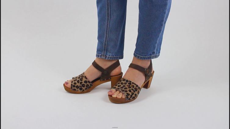 Leopard Women Sanita Shoes XL0DN122 Camilla