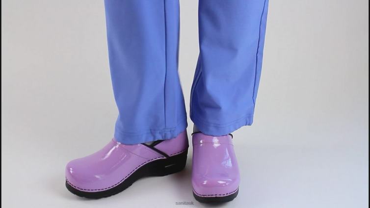 Lilac Women Sanita Shoes XL0DN105 Pro Patent