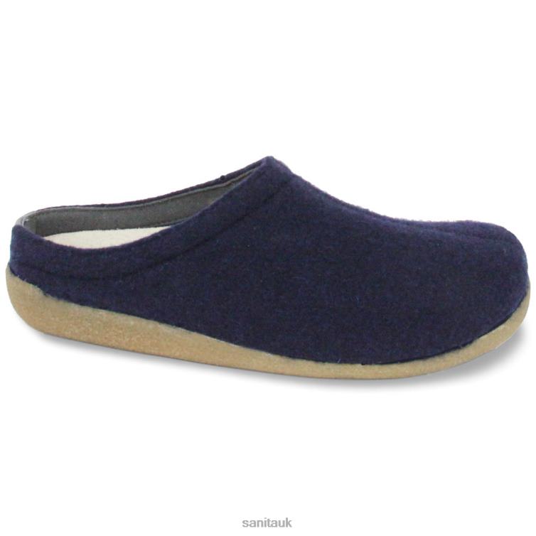 Navy Women Sanita Shoes XL0DN173 Lodge Slide