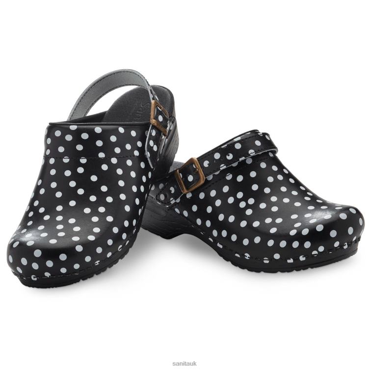 Polkadot Black