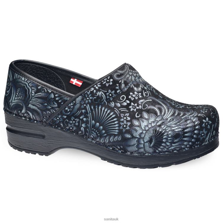 Blue Paisley Women Sanita Shoes XL0DN11 Boteh