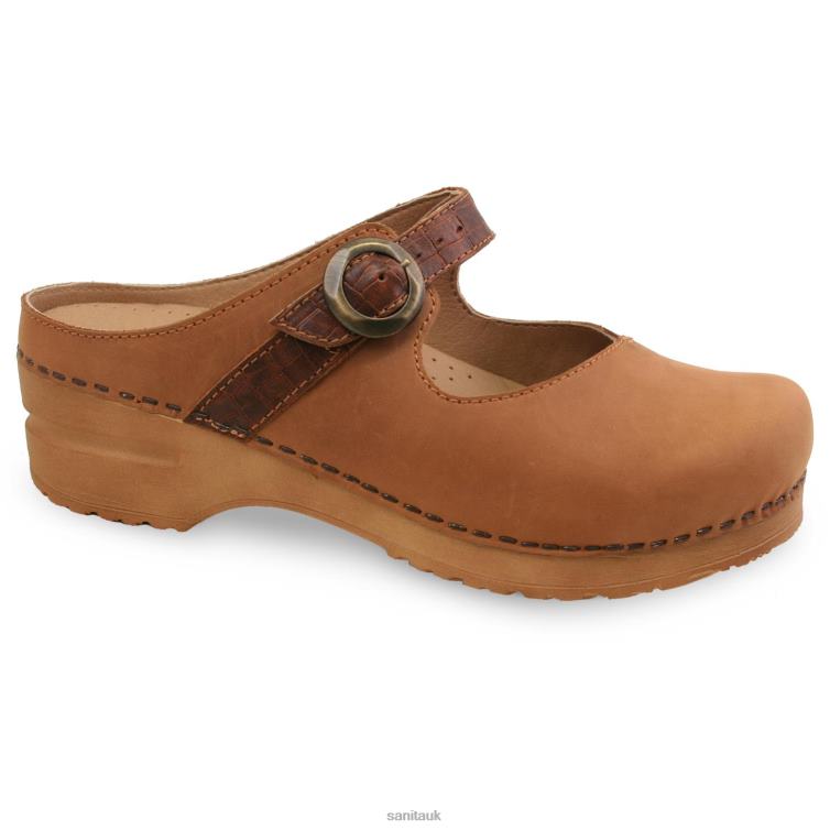 Cognac Women Sanita Shoes XL0DN19 Chester